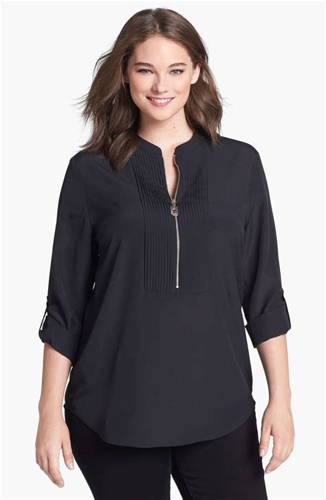 michael kors tuxedo shirt.